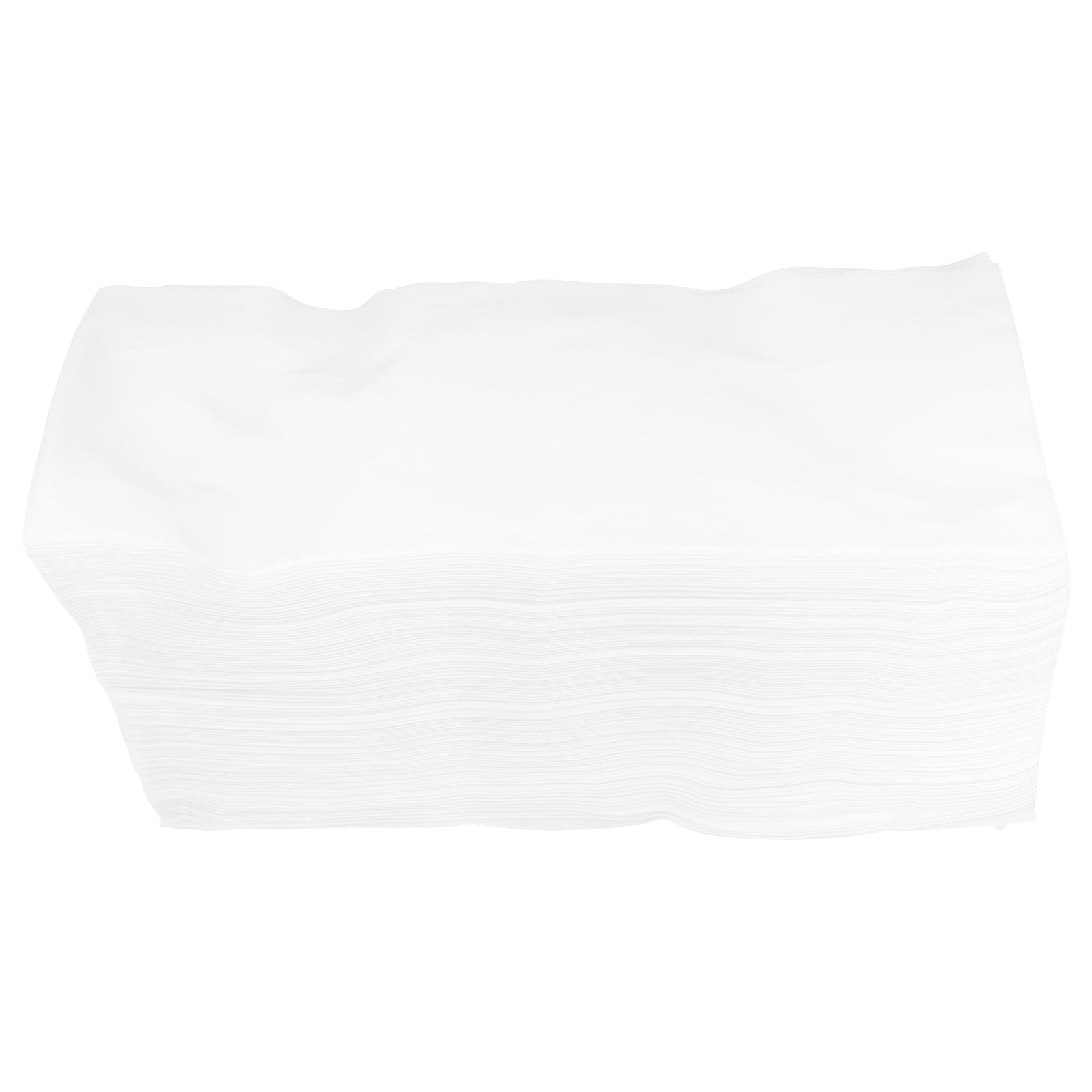 WRISTBIQUE 100Pcs Disposable Hand Towels White Thickened Wood Pulp Soft for Bathroom and Kitchen