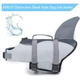 thumbnail image 4 of MesaSe Dog Life Jacket Ripstop Dog Life Vest Adjustable Dog Life Preserver with Buoyancy and Rescue Handle, 4 of 6