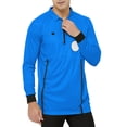 thumbnail image 4 of TOPTIE Chandail d'Arbitre Officiel de Soccer pour Homme à Manches Longues USSF Pro Uniforme-Bleu-TP, 4 of 8
