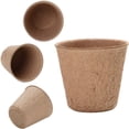 thumbnail image 1 of B Paper Biodegradable Pulp Seed Germination Pot 6X6Cm For Garden Planting Cultivation, 1 of 7