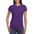 thumbnail image 1 of Gildan T-Shirt Softstyle pour Femmes, P, Violet, 1 of 3