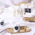 thumbnail image 4 of Xingzhi Gold Candle Holder Rotating Tea Light Holder Candleholder Decor A, 4 of 8