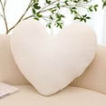 thumbnail image 1 of Heart Shaped Cushion Heart Pillows Soft Throw Pillow Sofa Car Home Decor Gift, 1 of 5