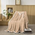 thumbnail image 1 of Office Napping Blanket Sofa Cover Blanket Pineapple Check Velvet Blanket, 1 of 6