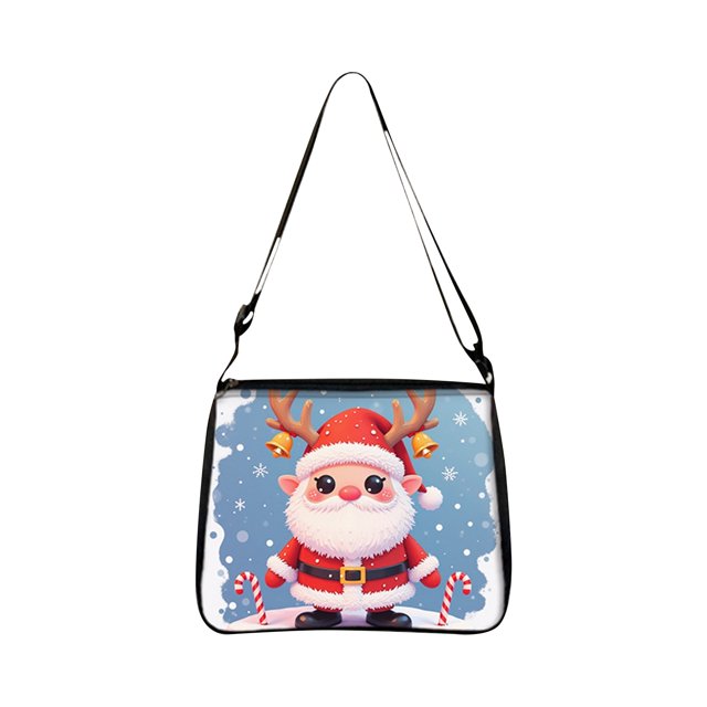 Christmas Shoulder Bag Adjustable Shoulder Strap Bag With Inside Pocket For Daily For Christmas