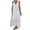 White, variant on Long Maxi Dress for women Plus Size V-Neck Sleeveless Beach Loose Lace Patchwork Long Dress Maxi Dress Plus Size Beach Dress Plus Size Maxi Dress for Women