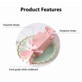 thumbnail image 3 of Suncoda Candy Casket, Red Striped Candy Box European Style Wedding Gift Packaging Flower Vase Shaped Paper Box Christmas Candy Box, 3 of 3