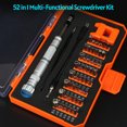 thumbnail image 3 of Screwdriver, 52-in-1 Precise Screwdriver Set Multi-Functional Portable Manual Screw Driver Bits Repairing Tools Kit for Electronics/Smartphone/Notebook/Watch, 3 of 7