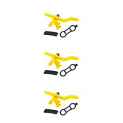 VONKY Easy-to And Portable Bike Wheel Truing Stand Balanced And Smooth Wheel Rotation Yellow 3Set