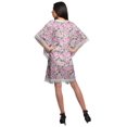 thumbnail image 4 of Moomaya Printed Bikini Cutwork Lace Caftan Kaftan Dresses For Women Plus Size, 4 of 4