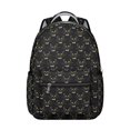 thumbnail image 1 of Hand-drawn Cat Graphic Student School Backpack with Cute Cat and Pet Lover Design Artistic Watercolor Print Book Bag, 1 of 6