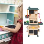 Ensemble de jeux de cuisine pour enfants, vaisselle, jeu de cuisine de prétention son pour l'éducation