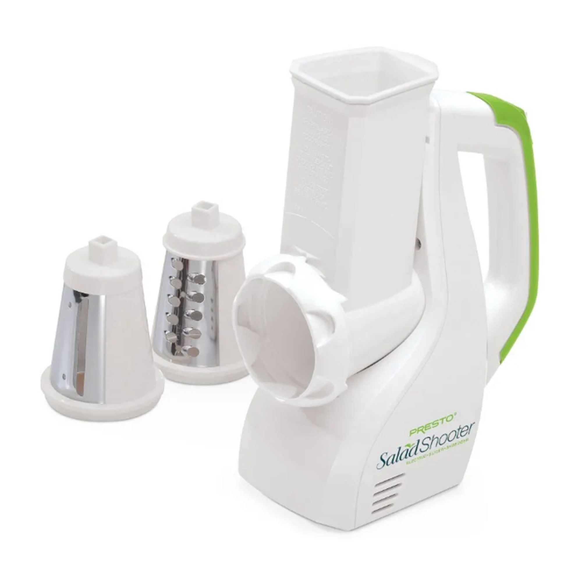 美品★動作確認済★food cutter★salad quick★sq02-az Presto 02910 SaladShooter Electric Slicer/Shredder, Handheld Food