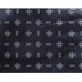 thumbnail image 4 of oneOone Georgette Viscose Fabric Geometric Hash & Stripe Block Printed Fabric 1 Yard 42 Inch Wide, 4 of 4