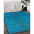 thumbnail image 2 of Ahgly Tapis Rond Abstrait Yeux Bleus pour Intérieur, 3 Pieds Rond, 2 of 6