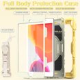 thumbnail image 4 of [Full-Body] Shock-Proof Case for Kids with [Screen Protector] [374 Rotating Hand Strap] &Stand [Pen Holder] for iPad 9.7 2017 / 2018 （Yellow）, 4 of 4