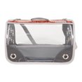 thumbnail image 1 of Small Pet Carrier for Small Dogs and Cats - Waterproof Soft Pet Travel Bag with Meshed Window - TSA Approved Pet Carrier for Cat Travel Bag - 7.9 x 13.8 x 7.9 Inch - Orange-Patterned, 1 of 8