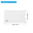 thumbnail image 2 of Unique Bargains RFID Blocking Sleeves Identity Theft Prevention Credit Cards Secure Protector Holders Sleeves White 20Pack, 2 of 6