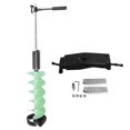 thumbnail image 2 of Ice Auger, Ice Drill Auger Simple Control Portable Cemented Carbide Nylon  for Fishing, 2 of 7