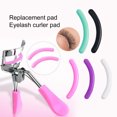 thumbnail image 1 of 30Pcs/Box Eyelash Curler Pad High Elastic Soft Curved Design Fitted Eye Shape Eyelash Silicone Refill Pad with Storage Box Women Supply, 1 of 8
