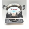 thumbnail image 2 of Sunwealth Marmite en acier inoxydable de 21.5 cm avec couvercle, 2 of 5