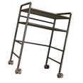 thumbnail image 1 of veasfak Cat Food Can Storage Cart Metal Shelf above Litter Box Rolling Storage Stand Large, 1 of 9