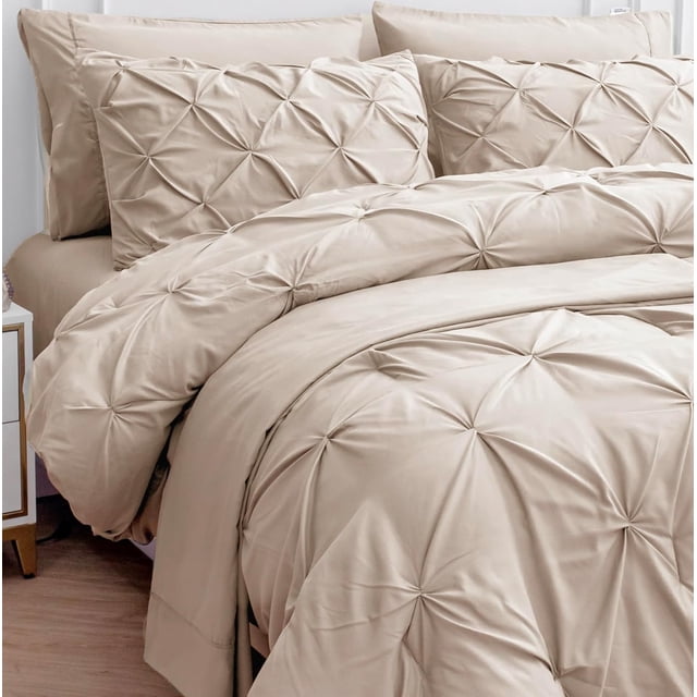 Queen Comforter Set - Pieces Bed in a Bag - Bedding Set with Comforters Sheets Pillowcases Shams Queen Size Bedding Set