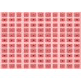thumbnail image 1 of Ahgly Company Machine Washable Indoor Rectangle Transitional Pink Area Rugs, 2' x 3', 1 of 7
