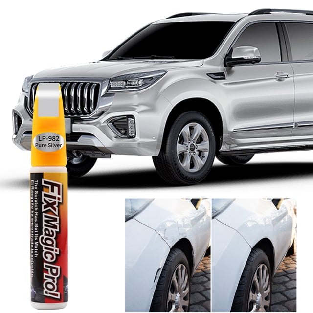 TopLLC 2 Pcs 24mlTouch Up Paint Pen Scratch Remover For Scratches Two-In-One Car Paint Scratch Repair Pen Car Accessories Car Paint Pen Car Up Paint tintorette paintbrush