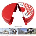thumbnail image 3 of Industrial Safety Gate Valve Lockout Round Tank Gas Bottle Portable, 3 of 10