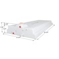 thumbnail image 2 of Icon Fresh Water Tank 14887 26 Gallon Capacity; Roto Molded; White, 2 of 2
