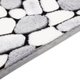 thumbnail image 4 of RYRDWP Tapis de Bain en Mousse à Mémoire de Forme Rayée Tapis de Salle de Bain en Velours Absorbant Doux, Points sur la Face Inférieure, Tapis de Bain Lavable en Machine, Tapis de Tapis, 4 of 8