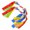 Assorted Color, variant on 2pcs Handheld Cheering Props with Bells Children Gymnastics Colorful Cheer Pompom Props for Performance Competition Cheering Sports Events