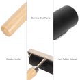 thumbnail image 4 of Rubber Roller, Metal Frame Wooden Handle Rubber Brayer Roller  For Printmaking, 4 of 8