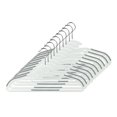 thumbnail image 1 of Plastic Non-Slip Hanger, Pack of 10), White, 1 of 3