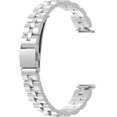 thumbnail image 3 of GFDYREE pour Fitbit Bracelets Métalliques Luxe avec Outils, Bracelets Réglables en Acier Inoxydable Hommes Femmes Sangle de Sport Légère pour Fitbit Traqueur de Mise en Forme Luxe, 3 of 5