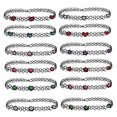 thumbnail image 3 of BodyJ4You Ensemble de 36 Pcs Collier Ras-du-Cou Coloré Bracelet Élastique Extensible Bague Femme Fille Paquet Valeur, 3 of 7