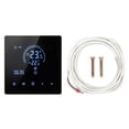 thumbnail image 2 of Thermostat Intelligent Programmable Numérique Grand Écran Tactile Thermostat de Chauffage Mural Compatible pour Tuya 3500W AC90 240V, 2 of 8