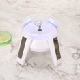 thumbnail image 4 of Rotating Jewelry Stand, LED Light Solar Powered Display Stand, 360 Degrees Rotating Solar Jewelry Stand, For Boutiques Jewelry Stores, 4 of 8