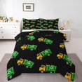 thumbnail image 1 of Erosebridal Cartoon Vehicle Bedding Full Comforter Set, Garbage Car Down Comforter, Trash Truck Decor , Reversible, 1 of 7