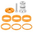 thumbnail image 2 of Bicycle Headset Spacer, Headset Stem Spacer Lightweight High Reliability  for Mountain Bike Gold, 2 of 8