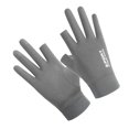 thumbnail image 1 of Gants de Pêche Protection Solaire pour Homme Femme, Gants de Cyclisme Confortables et Respirants, Gants d'Entraînement Antidérapants Résistants à l'Usure pour Randonnée, Conduite, Deux Doigts Gris, 1 of 5