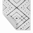 thumbnail image 3 of Hometrends Bath Rug White/Black, 3 of 8