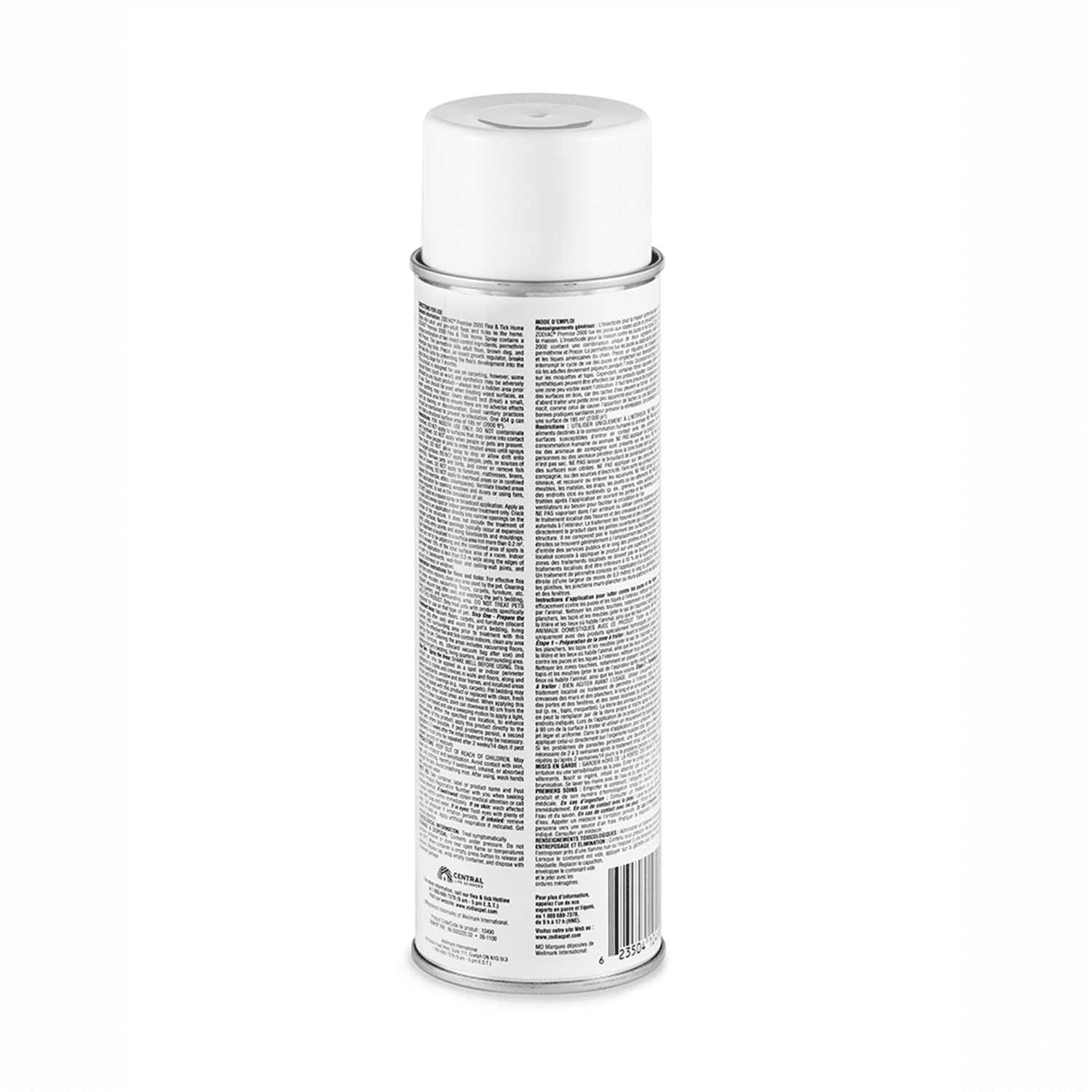 Zodiac Premise 2000 Spray Anti-Puces et Tiques pour la Maison avec Precor Insect Growth Regulator (IGR), 454g