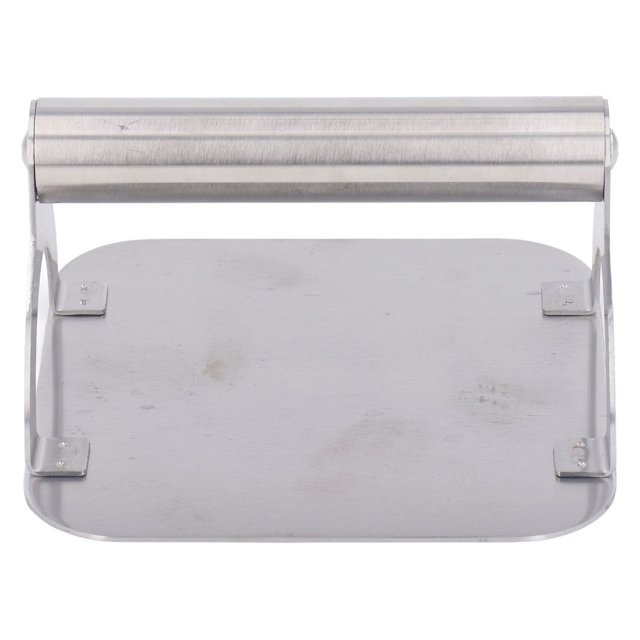 Stainless Steel Meat Press For Crisp Burgers With Smoke Free Cooking, Time Saving Tool For Kitchen And Outdoor Grilling