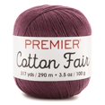 thumbnail image 1 of Cotton Fair Solid Yarn-Plum, 1 of 1