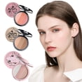 thumbnail image 2 of Three Color Contouring Palette Highlight Shadow Powder Contouring Plate Smooth T3b9, 2 of 8