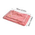thumbnail image 4 of Heated Leg and Foot Warmer Pad with Fast 3-Second Heating, Adjustable Temperature Settings, Auto Shut-Off Timer and Safety Protection for Office, Bed and Home Use, Extra Large 58x38cm, 4 of 7