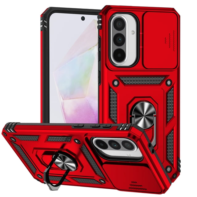 TYJKeJi Case with Stander Holder Kickstand Drop Resistant Shockproof Case For Samsung Galaxy A36 5G