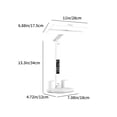 thumbnail image 3 of Mefallenssiah School Supplies Desk Lamp with Pencil SharpenerStudy office Eye Desk Lamp Reading Lamp Foldable Desk Lamp Large Capacity Battery Gift Fall Saving, 3 of 6
